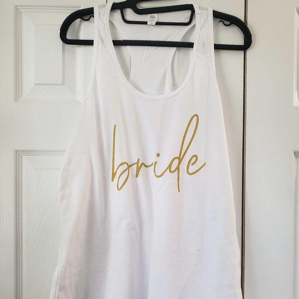 Gold Bride Tank!!